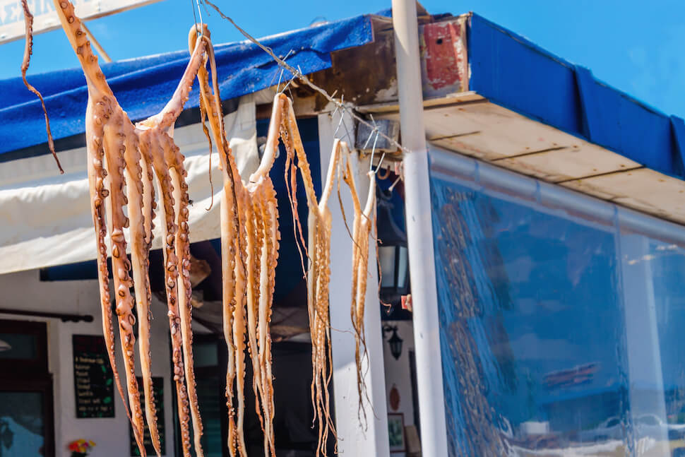 Indulge in the flavors of Kefalonia, Greece, and savor the culinary delights of the island. Experience the bounty of fresh seafood, from grilled octopus to succulent prawns. Delight in the rich flavors of traditional dishes like moussaka, souvlaki, and Kefalonian meat pie. Sample local specialties such as Robola wine, Kefalonia honey, and Kefalonian cheese. Let your taste buds revel in the unique blend of Mediterranean ingredients and traditional recipes, immersing yourself in the authentic flavours that define the gastronomic journey of Kefalonia