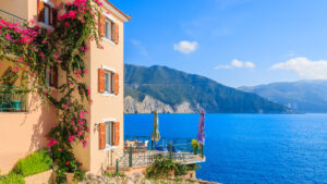 Experience the epitome of beachfront living with beach villa rentals in Kefalonia, Greece. Discover exquisite accommodations situated just steps away from the sandy shores and turquoise waters. These rentals offer a blend of luxury and relaxation, featuring private beach access, stunning views, and stylish interiors. Immerse yourself in the beauty of Kefalonia's beaches, unwind on sun-kissed terraces, and create cherished memories in the comfort of your beach villa rental
