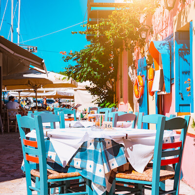 Delight in the culinary delights of Kefalonia, Greece, with our comprehensive restaurant guide. Explore the island's vibrant food scene and discover a plethora of dining options, from traditional tavernas serving authentic Greek cuisine to upscale restaurants offering innovative twists on Mediterranean flavors. Indulge in fresh seafood, local specialties, and mouthwatering desserts. Whether you seek a beachfront setting, a romantic atmosphere, or a family-friendly environment, our guide will help you find the perfect restaurant to satisfy your cravings and embark on a gastronomic journey through the flavors of Kefalonia